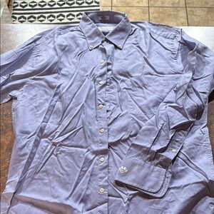 Peter Millar Light Purple Button-Up Shirt